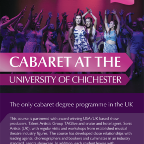 Cabaret at the university of Chichester